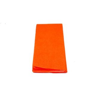 Bright Orange Tissue