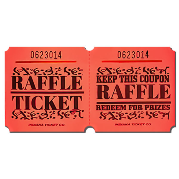 Raffle Marquee-Red