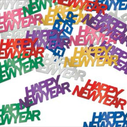 Happy New Year Confetti