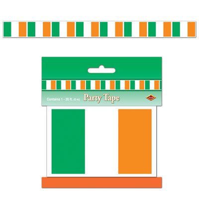 Party Tape Irish Flag