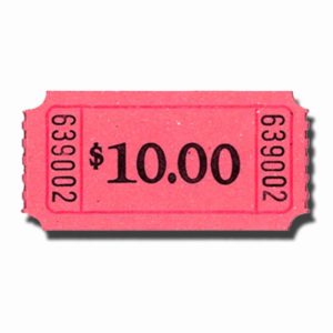 $10.00 Roll Tickets