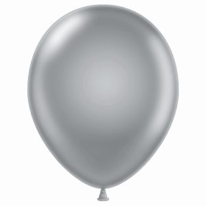 17" Metaltone Silver Balloons