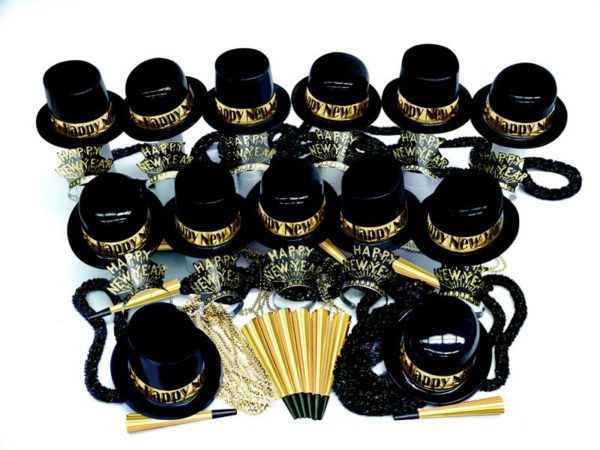 Gold Showboat New Years Party Kit