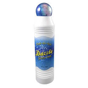 Dazzle 3oz Blue Glitter Ink Bingo Marker