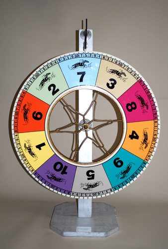 30" Race Track Wheel 1-10 Numbers -Rental-