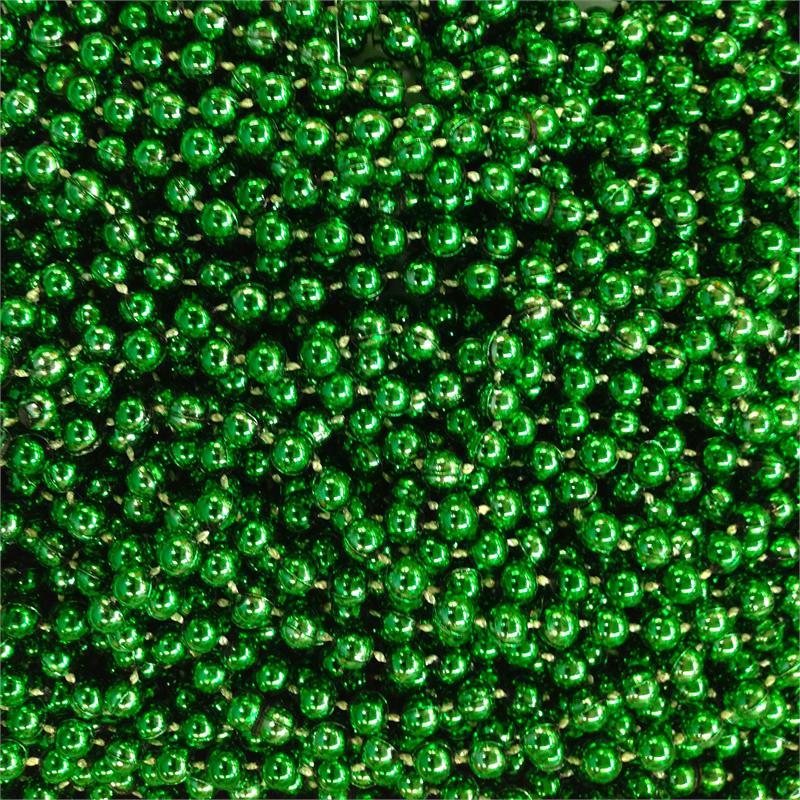 Emerald Green 33" 7mm Beads - Bulk-