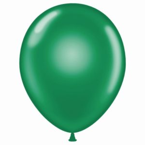 11" Crystal Emerald Green Latex Balloons