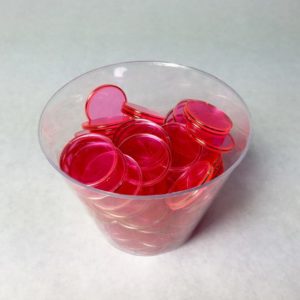 Pink Magnetic Bingo Chips