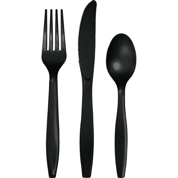 Black Velvet Cutlery Assortment