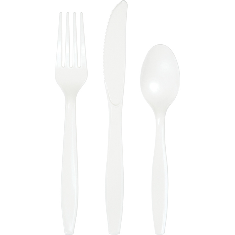 White Cutlery Assortment
