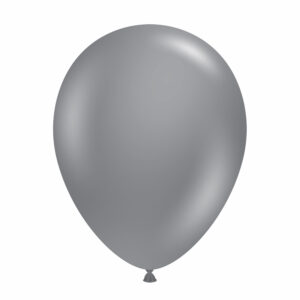 Gray Smoke Latex Balloons