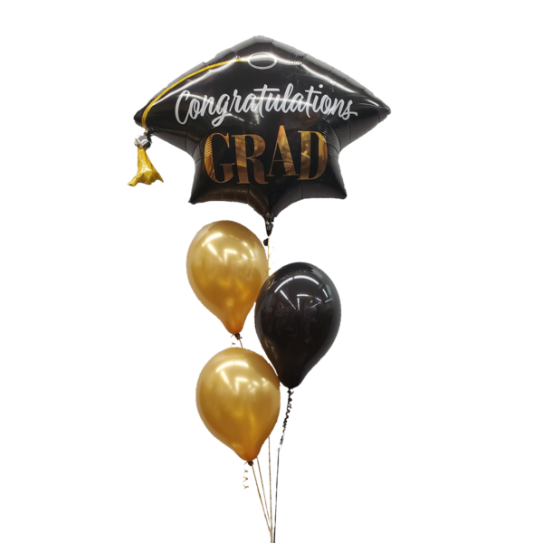 Graduation Balloon Cluster-3 Balloons