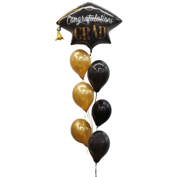 Graduation Balloon Cluster-6 Balloons