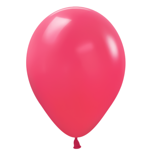 5" Deluxe Raspberry Latex Balloons