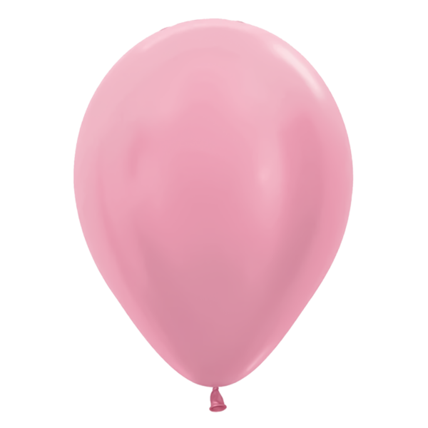 5" Pearl Pink Latex Balloons