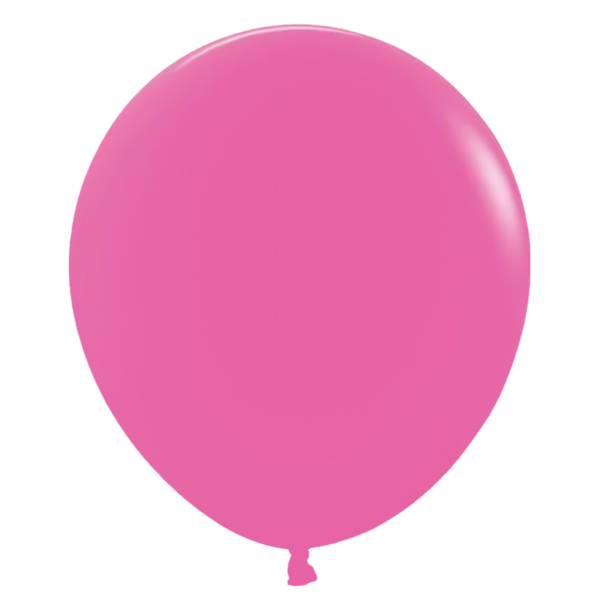 18" Deluxe Fuchsia Balloons