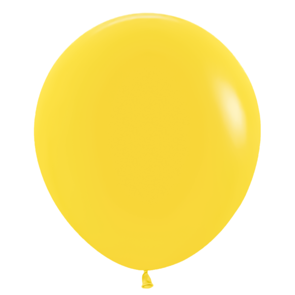 18" Fashion Yellow Balloons