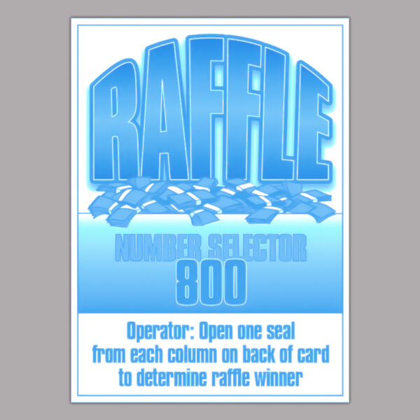 Raffle Seal Card Games 756 Ct - Image 3