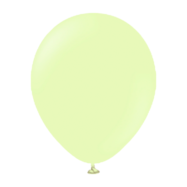 12" Macaron Pistachio Latex Balloons