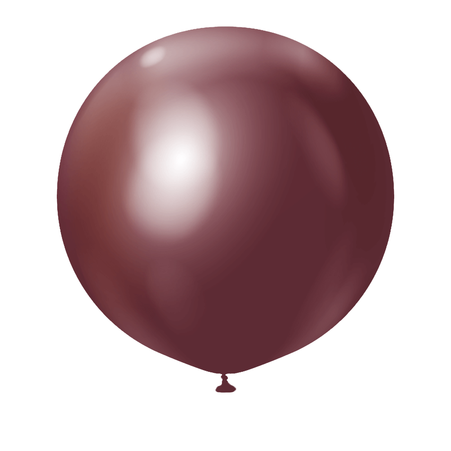 Kalisan Mirror Burgundy 24" Latex Balloon