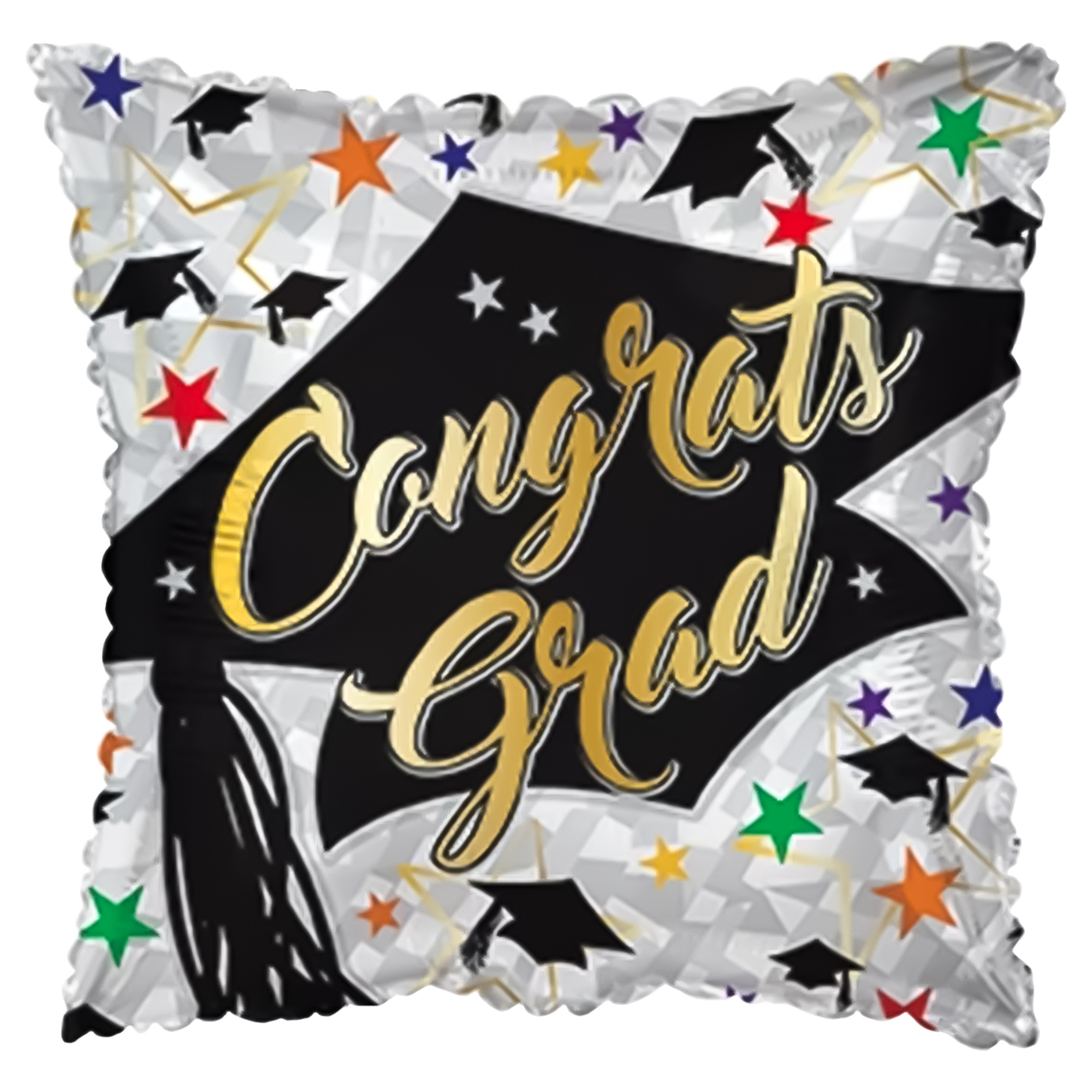 Congrats Grad Pillow Foil Balloon