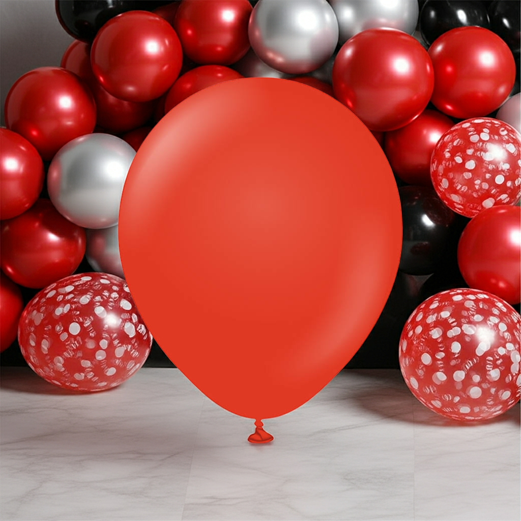 12" Red Latex Balloons