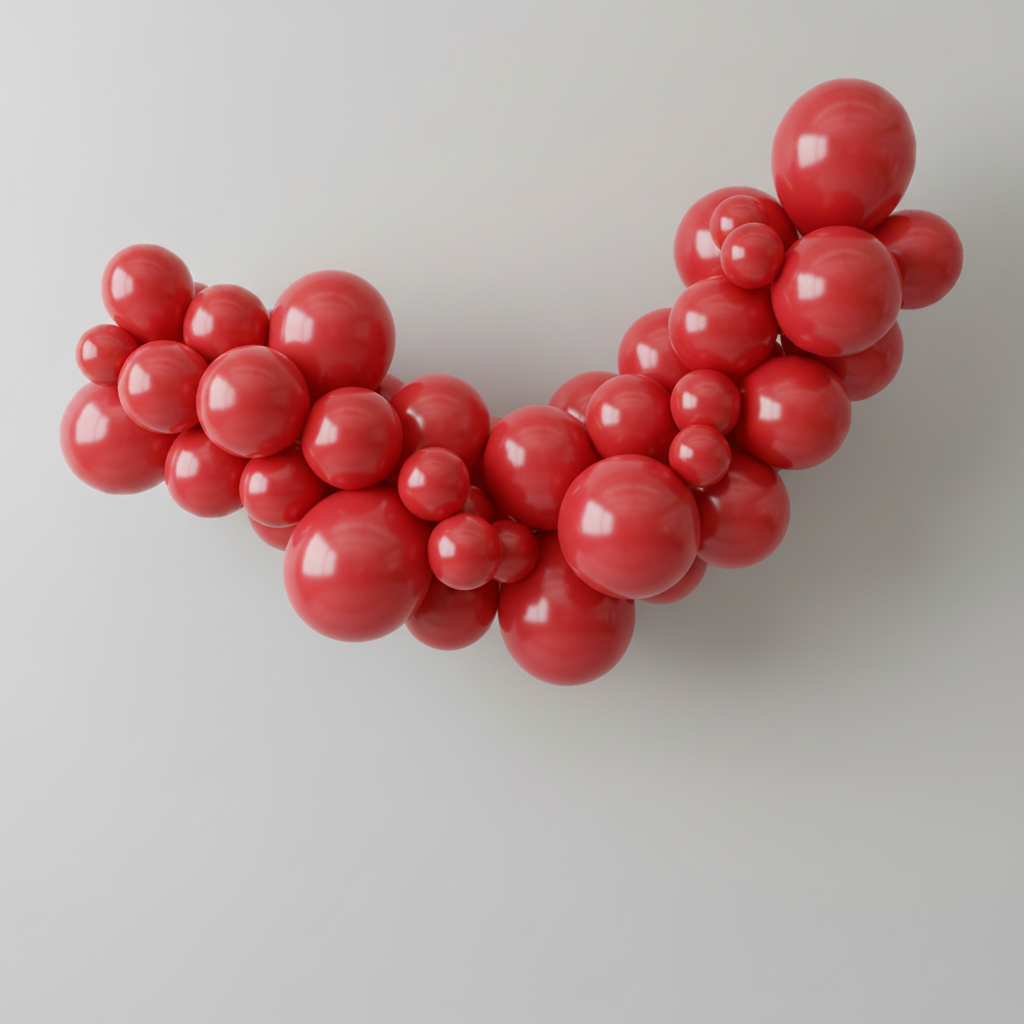 12" Red Latex Balloons - Image 5