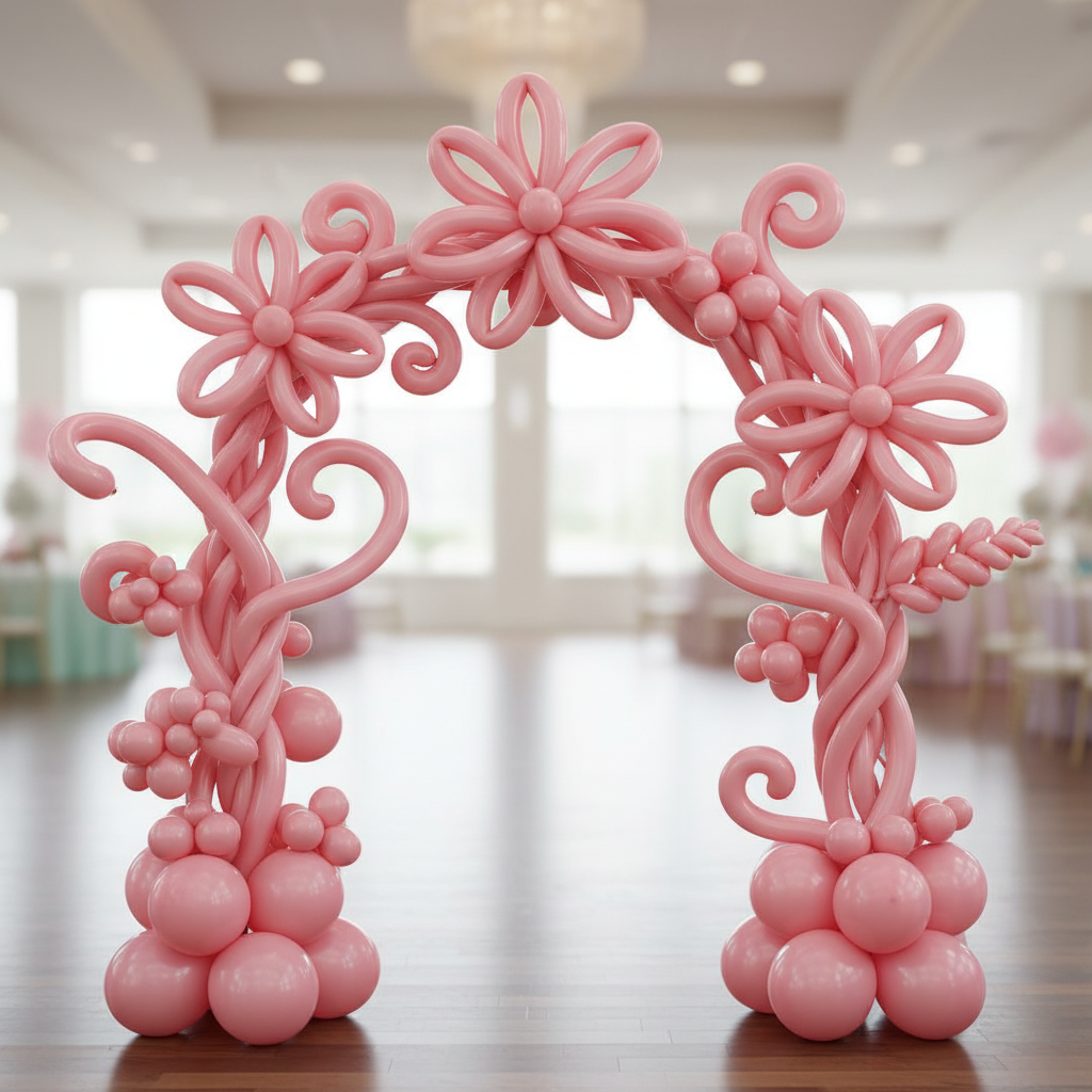 Rosewood 260 Latex Balloon Arch