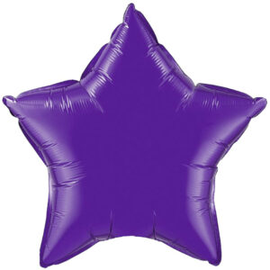 17" Star Purple Foil Star